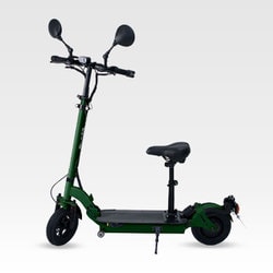 KICKBOARD Basic 本体 カーキ [キックボードEVベーシックモデル 特定小型原動機付自転車 特定小型 免許不要 折りたたみ カーキ]