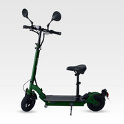 KICKBOARD Basic 本体 カーキ [キックボードEVベーシックモデル 特定小型原動機付自転車 特定小型 免許不要 折りたたみ カーキ]