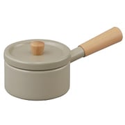 ミルクパン 14cm ウォームグレー MLKP-14