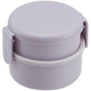 丸形お弁当箱2段 500ml セピアラベンダー ONWR1B