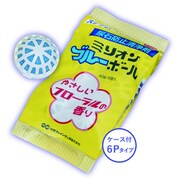 1002 [桂屋ファイングッズ トイレ用 防臭剤・尿石付着防止剤 ミリオンブルーボール容器付き6p]