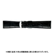 BWE030AW [時計ベルト グレーシャスワニ革 24mm幅 ブラック]