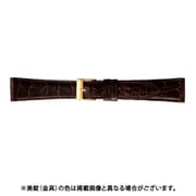 BWE112BP [時計ベルト グレーシャスワニ革 18mm幅 チョコ]