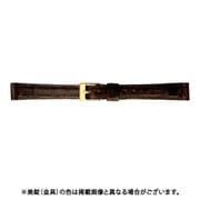 BWE113BF [時計ベルト グレーシャスワニ革 10mm幅 チョコ]