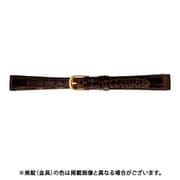 BWE512BI [時計ベルト グレーシャスワニ革 12mm幅 チョコ]