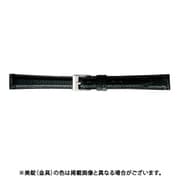 BTE124AJ [時計ベルト グレーシャストカゲ革 13mm幅 ブラック]