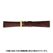 BTE524BS [時計ベルト グレーシャストカゲ革 20mm幅 チョコ]