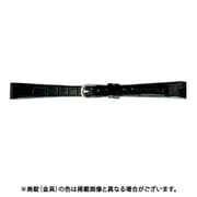BWE702AF [時計ベルト グレーシャスワニ革 10mm幅 ブラック]