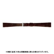 BWE702BJ [時計ベルト グレーシャスワニ革 13mm幅 チョコ]