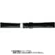 BCME003AH [時計ベルト スコッチガードレザー牛革 11mm幅 黒]