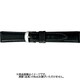 BCME003AR [時計ベルト スコッチガードレザー牛革 19mm幅 黒]