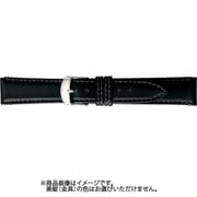 BCME003AU [時計ベルト スコッチガードレザー牛革 22mm幅 黒]