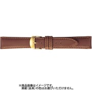 BCME003CP [時計ベルト スコッチガードレザー牛革 18mm幅 茶]