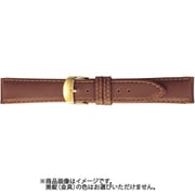 BCME003CT [時計ベルト スコッチガードレザー牛革 21mm幅 茶]