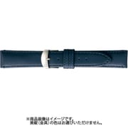 BCME003DS [時計ベルト スコッチガードレザー牛革 20mm幅 ネイビー]