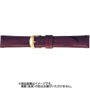 BCME003ER [時計ベルト スコッチガードレザー牛革 19mm幅 ワイン]