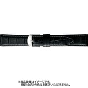 BKME053AR [時計ベルト スコッチガードレザー牛革 19mm幅 黒]