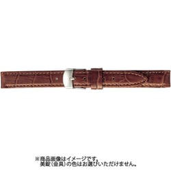 BKME053CI [時計ベルト スコッチガードレザー牛革 12mm幅 茶]