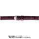 BKME053EF [時計ベルト スコッチガードレザー牛革 10mm幅 ワイン]