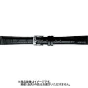 BKME051AJ [時計ベルト スコッチガードレザー牛革 13mm幅 黒]