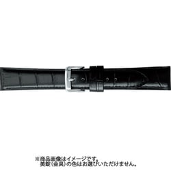 BKME051AO [時計ベルト スコッチガードレザー牛革 17mm幅 黒]