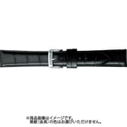 BKME051AP [時計ベルト スコッチガードレザー牛革 18mm幅 黒]