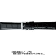 BKME051AR [時計ベルト スコッチガードレザー牛革 19mm幅 黒]