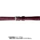 BKME051EL [時計ベルト スコッチガードレザー牛革 14mm幅 ワイン]