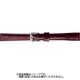 BKME051EM [時計ベルト スコッチガードレザー牛革 15mm幅 ワイン]