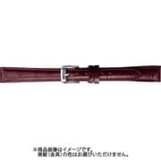 BKME051EM [時計ベルト スコッチガードレザー牛革 15mm幅 ワイン]