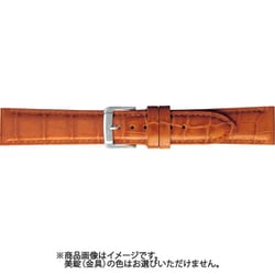 BKME051NR [時計ベルト スコッチガードレザー牛革 19mm幅 チェスナット]