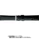 BCME001AO [時計ベルト スコッチガードレザー牛革 17mm幅 黒]