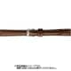 BCME001CL [時計ベルト スコッチガードレザー牛革 14mm幅 茶]