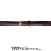 BCME001EM [時計ベルト スコッチガードレザー牛革 15mm幅 ワイン]