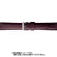BCME001EN [時計ベルト スコッチガードレザー牛革 16mm幅 ワイン]