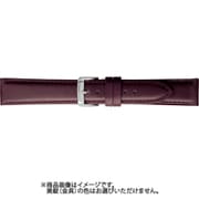 BCME001ER [時計ベルト スコッチガードレザー牛革 19mm幅 ワイン]