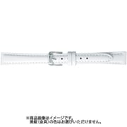 BCME001WH [時計ベルト スコッチガードレザー牛革 11mm幅 ホワイト]