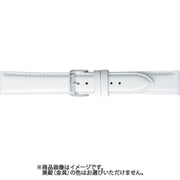 BCME001WS [時計ベルト スコッチガードレザー牛革 20mm幅 ホワイト]
