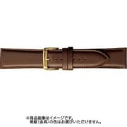 BCME002CT [時計ベルト スコッチガードレザー牛革 21mm幅 茶]