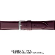 BCME002ET [時計ベルト スコッチガードレザー牛革 21mm幅 ワイン]