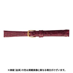 BWE029EH [時計バンド 革 11mm ワイン]