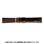 BWE129BS [時計バンド 革 20mm チョコ]