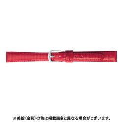 BTE512RF [時計バンド 革 10mm 赤]