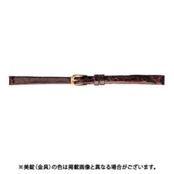 BWE103BB [時計バンド 革 7mm チョコ]