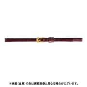 BTE006BA [時計バンド 革 6mm チョコ]