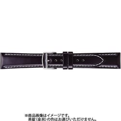 BUE015DS [時計ベルト コードバン 20mm幅 ネイビー]