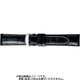 BKE011AS [時計ベルト 牛革型押し 20mm幅 ブラック]