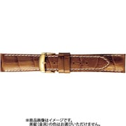 BKE011CS [時計ベルト 牛革型押し 20mm幅 ブラウン]