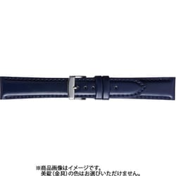 BUE016DP [時計ベルト コードバン 18mm幅 ネイビー]