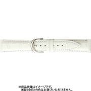 BKE006WP [時計ベルト 牛革 18mm幅 ホワイト]